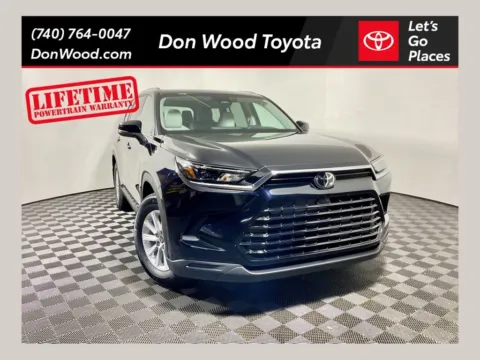 Black 2026 Toyota Grand Highlander Hybrid XLE for sale in Athens, OH