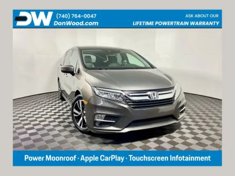 Silver 2019 Honda Odyssey Elite for sale in Athens, OH