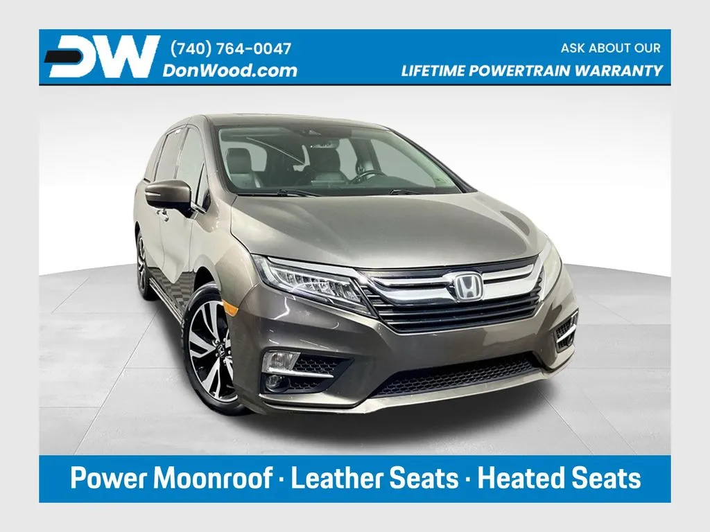 Silver 2019 Honda Odyssey Elite for sale in Athens, OH