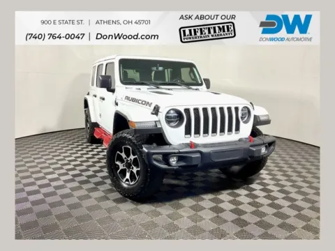 White 2021 Jeep Wrangler Unlimited Rubicon for sale in Athens, OH