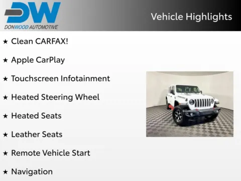 Another view of 2021 Jeep Wrangler Unlimited Rubicon for sale in Athens, OH at Don Wood Toyota