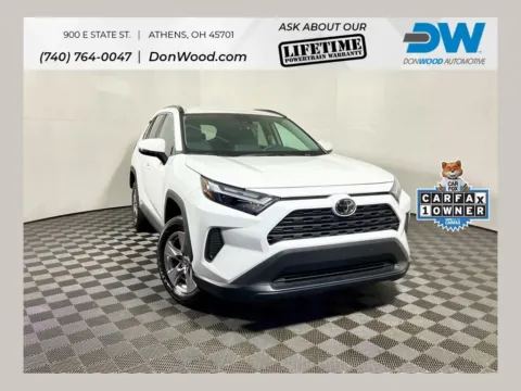 White 2024 Toyota RAV4 XLE for sale in Athens, OH