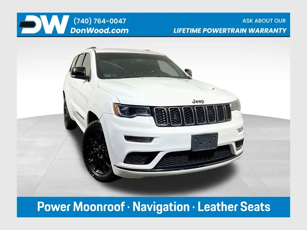 White 2021 Jeep Grand Cherokee Limited X for sale in Athens, OH