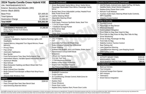 More photos of 2024 Toyota Corolla Cross Hybrid S at Don Wood Toyota, OH