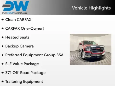 Another view of 2016 GMC Sierra 1500 SLE for sale in Athens, OH at Don Wood Toyota