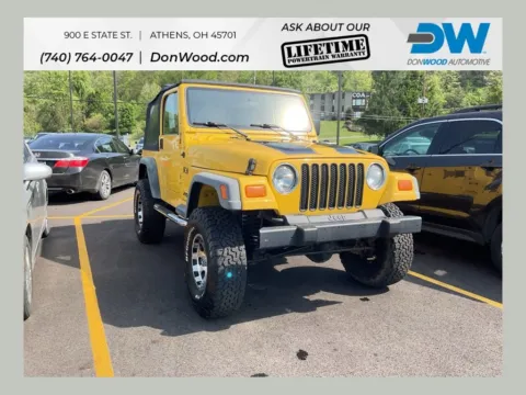 Yellow 2004 Jeep Wrangler X for sale in Athens, OH