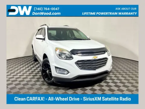 White 2017 Chevrolet Equinox LT for sale in Athens, OH