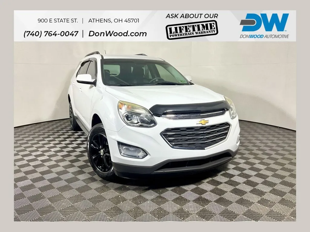 White 2017 Chevrolet Equinox LT for sale in Athens, OH