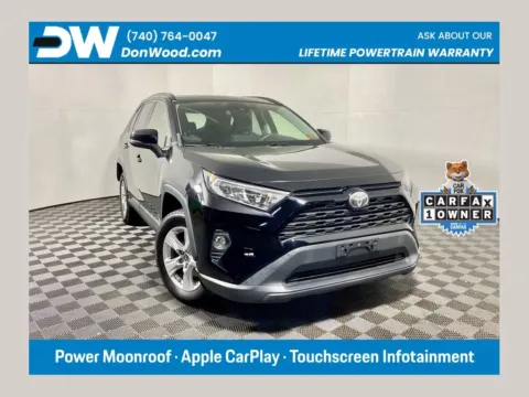 Black 2019 Toyota RAV4 XLE for sale in Athens, OH
