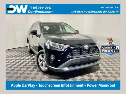 Black 2019 Toyota RAV4 XLE for sale in Athens, OH