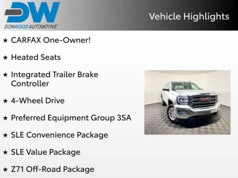 Another view of 2017 GMC Sierra 1500 SLE for sale in Athens, OH at Don Wood Toyota