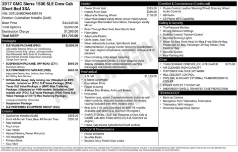 Another view of 2017 GMC Sierra 1500 SLE for sale in Athens, OH at Don Wood Toyota