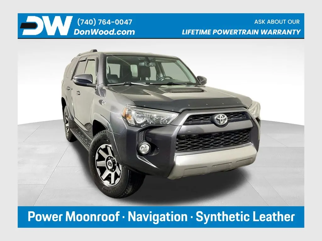 Gray 2018 Toyota 4Runner TRD Off-Road Premium for sale in Athens, OH
