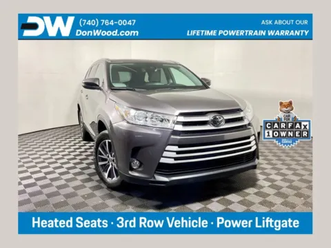 Gray 2019 Toyota Highlander XLE for sale in Athens, OH