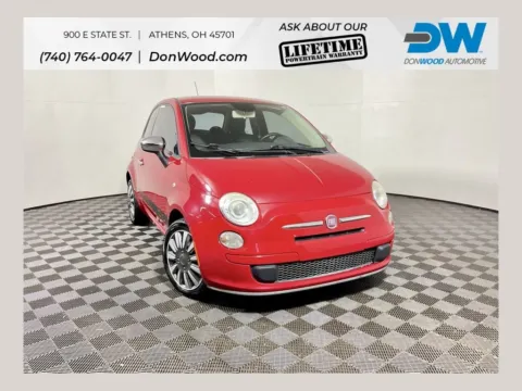 Red 2013 Fiat 500 Pop for sale in Athens, OH