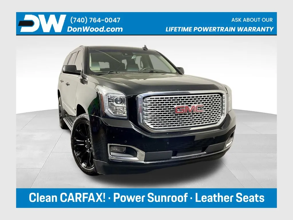 Black 2015 GMC Yukon Denali for sale in Athens, OH