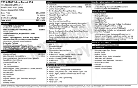 More photos of 2015 GMC Yukon Denali at Don Wood Toyota, OH