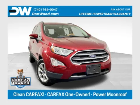 Red 2019 Ford EcoSport SE for sale in Athens, OH