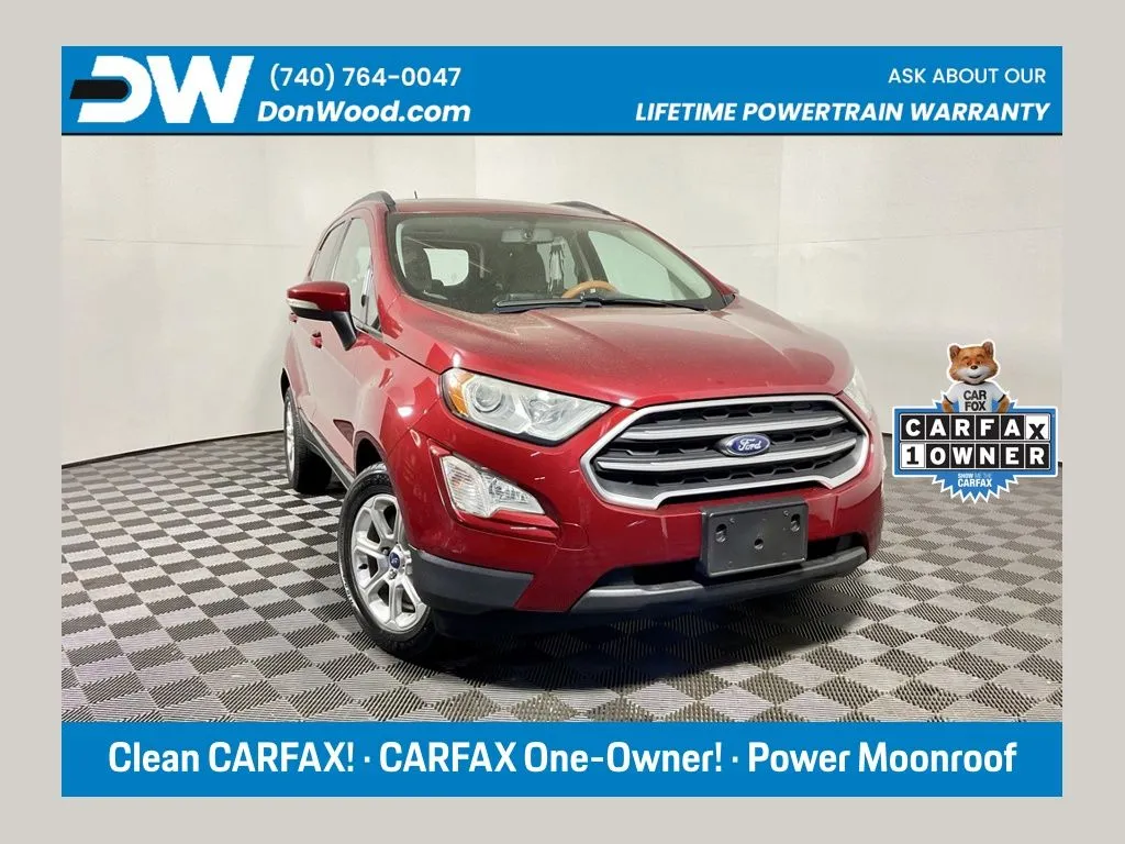 Red 2019 Ford EcoSport SE for sale in Athens, OH