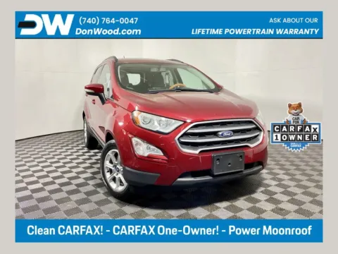 Red 2019 Ford EcoSport SE for sale in Athens, OH