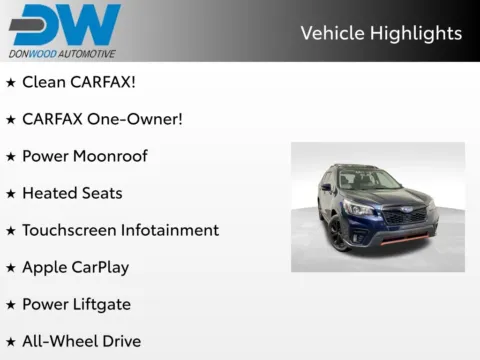 Another view of 2019 Subaru Forester Sport for sale in Athens, OH at Don Wood Toyota