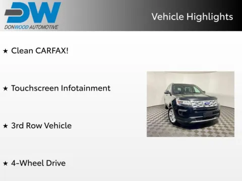Another view of 2018 Ford Explorer XLT for sale in Athens, OH at Don Wood Toyota