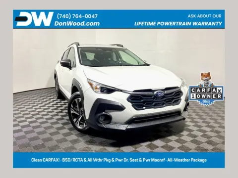 White 2025 Subaru Crosstrek Premium for sale in Athens, OH