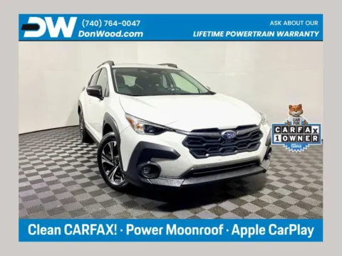 White 2025 Subaru Crosstrek Premium for sale in Athens, OH