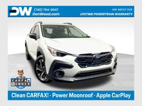 White 2025 Subaru Crosstrek Premium for sale in Athens, OH