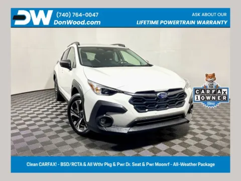 White 2025 Subaru Crosstrek Premium for sale in Athens, OH