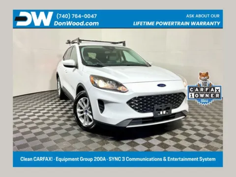White 2021 Ford Escape SE for sale in Athens, OH