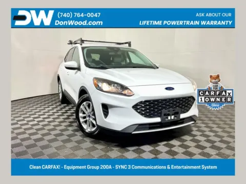 White 2021 Ford Escape SE for sale in Athens, OH