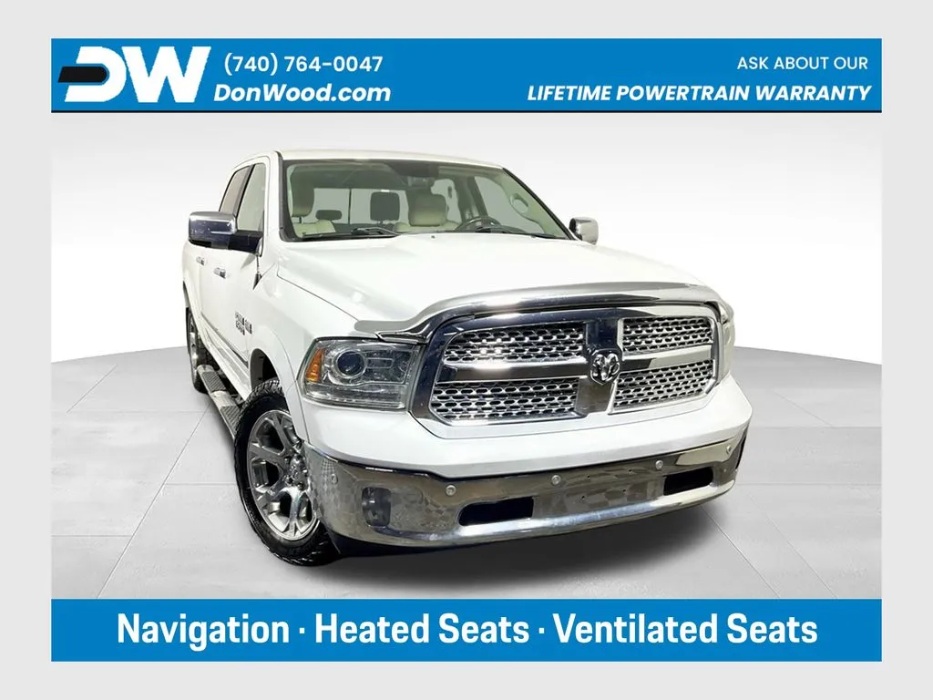 White 2018 Ram 1500 Laramie for sale in Athens, OH