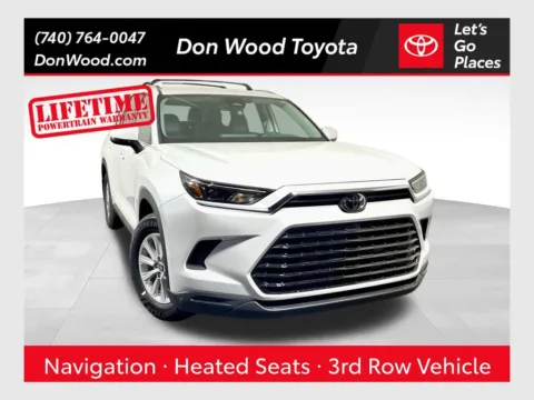 White 2026 Toyota Grand Highlander XLE for sale in Athens, OH