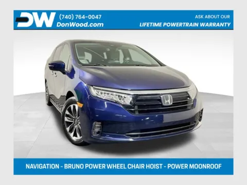 Black 2022 Honda Odyssey EX-L for sale in Athens, OH