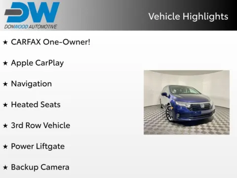 Another view of 2022 Honda Odyssey EX-L for sale in Athens, OH at Don Wood Toyota