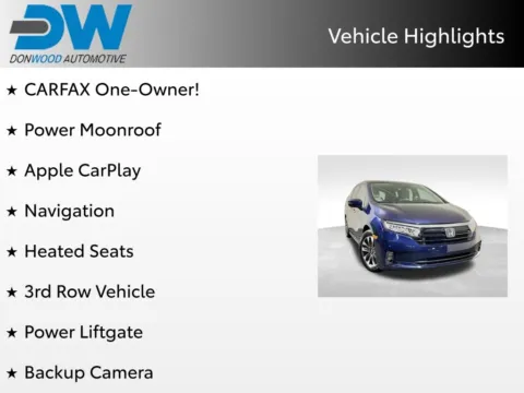 Another view of 2022 Honda Odyssey EX-L for sale in Athens, OH at Don Wood Toyota