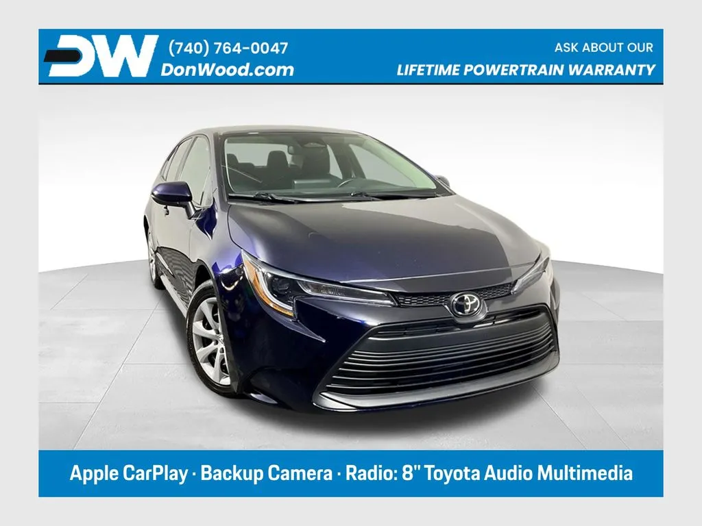 Blue 2024 Toyota Corolla LE for sale in Athens, OH