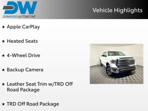 Another view of 2018 Toyota Tundra Limited for sale in Athens, OH at Don Wood Toyota