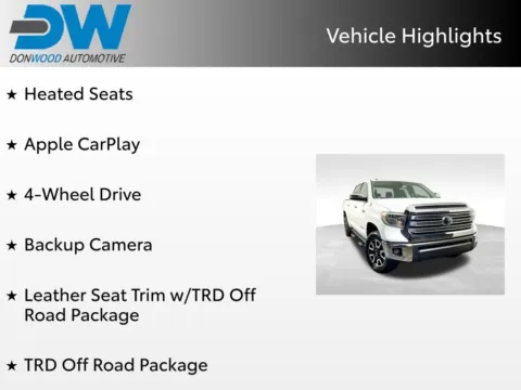 Another view of 2018 Toyota Tundra Limited for sale in Athens, OH at Don Wood Toyota