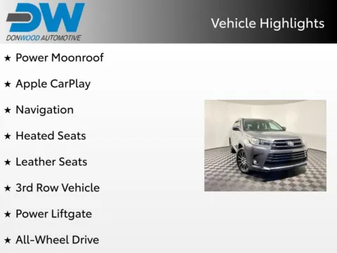 Another view of 2017 Toyota Highlander SE for sale in Athens, OH at Don Wood Toyota