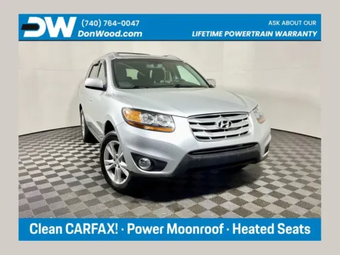 Silver 2011 Hyundai Santa Fe Limited for sale in Athens, OH
