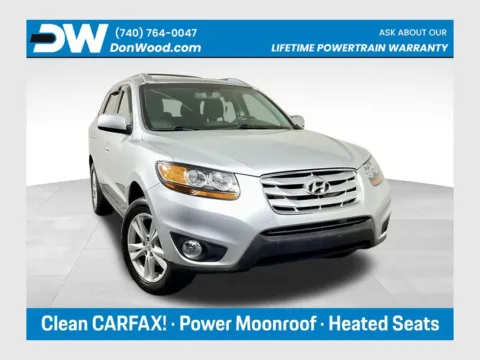 Silver 2011 Hyundai Santa Fe Limited for sale in Athens, OH