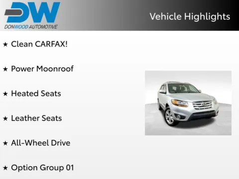 Another view of 2011 Hyundai Santa Fe Limited for sale in Athens, OH at Don Wood Toyota