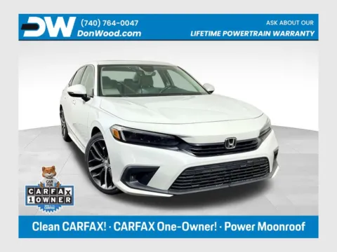 White 2023 Honda Civic Touring for sale in Athens, OH