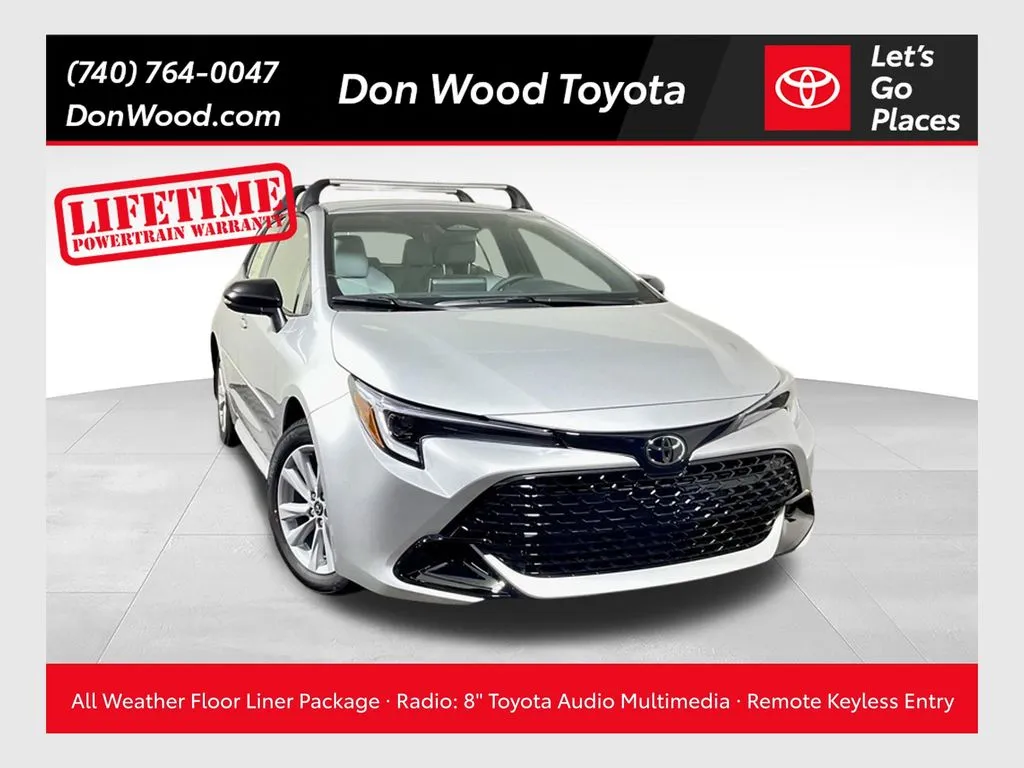 Silver 2026 Toyota Corolla Hatchback SE for sale in Athens, OH