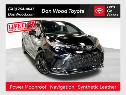 Black 2026 Toyota Sienna XSE for sale in Athens, OH