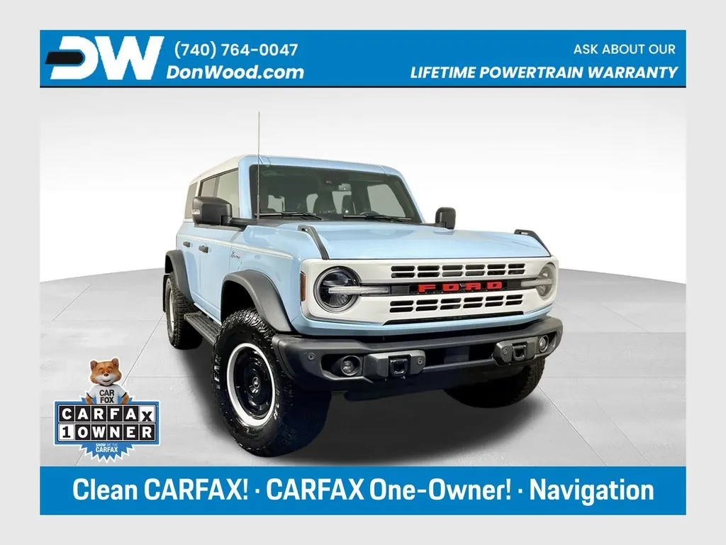 Blue 2024 Ford Bronco Heritage Limited Edition for sale in Athens, OH
