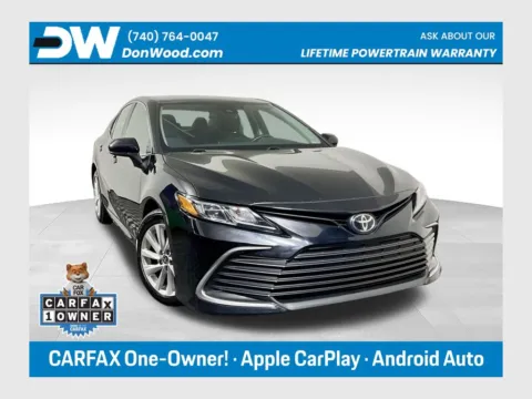 Black 2022 Toyota Camry LE for sale in Athens, OH