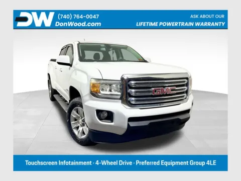 White 2015 GMC Canyon SLE1 for sale in Athens, OH